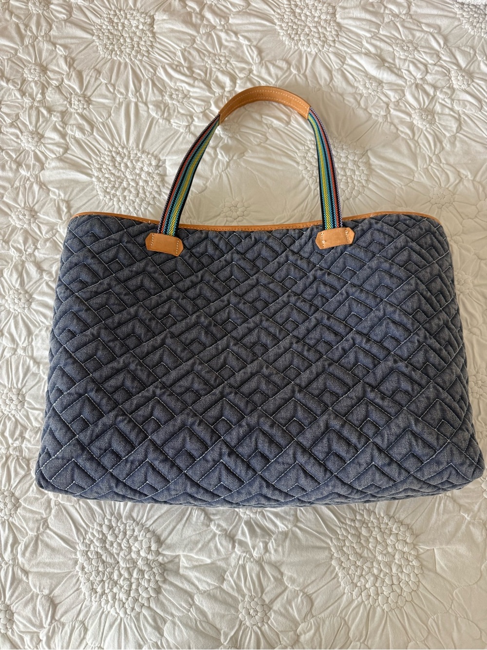 Consuela Quilted Tote Bag - Picture 9 of 15